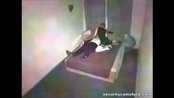 Русская  пьяная пара сняла номер ради секса, скрытая камера