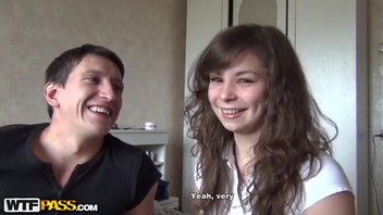Интимное видео влюбленной русской парочки